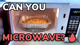 Can You Microwave Aluminium Trays? Will They Spark? by Hunting Waterfalls 397,416 views 3 years ago 6 minutes, 25 seconds