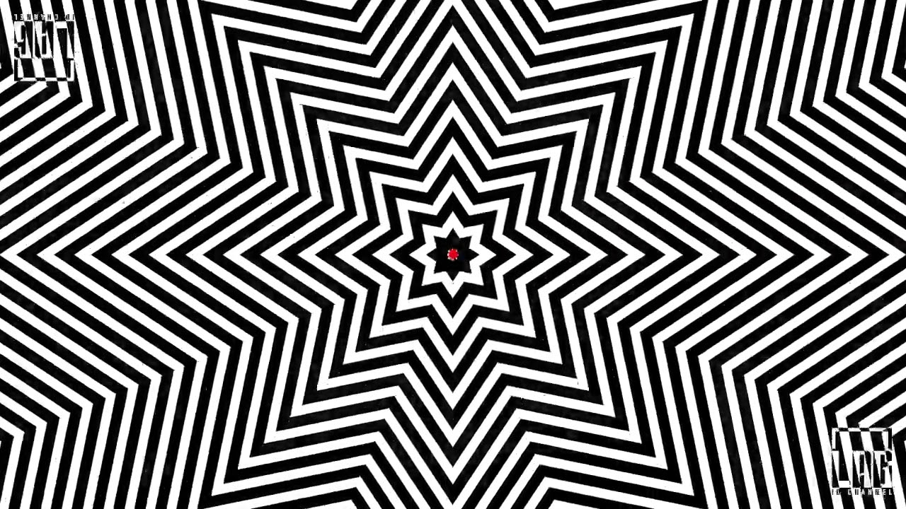 Visual Hypnosis Optical Illusion - YouTube