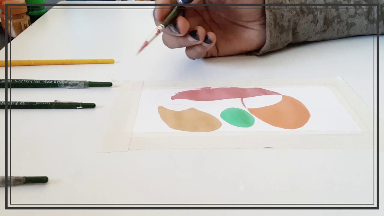 DIY ABSTRACT PAINTING BOOKMARK! Easy DIY Bookmarks l Art Series