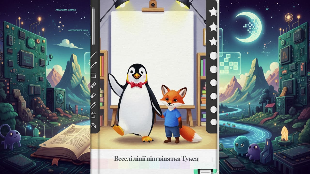 Інструмент малювання ліній в графічному редакторі