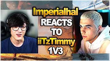 TSM ImperialHal amazed watching iiTzTimmy dominate ( 1v3 ) in ranked..  ( apex legends )