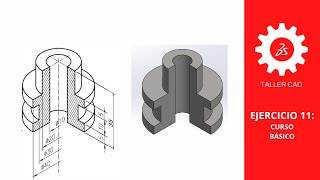Ejercicio 11 - Curso básico - SolidWorks 2023