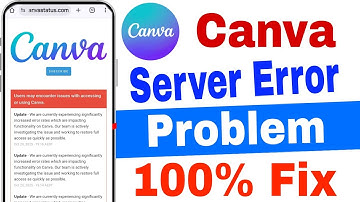 Users may encounter issues with accessing or using Canva Website Not Opening || Canva Not Working