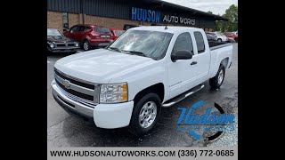 White 2009 Chevrolet Silverado C1500 LT Ext Cab - SOLD!