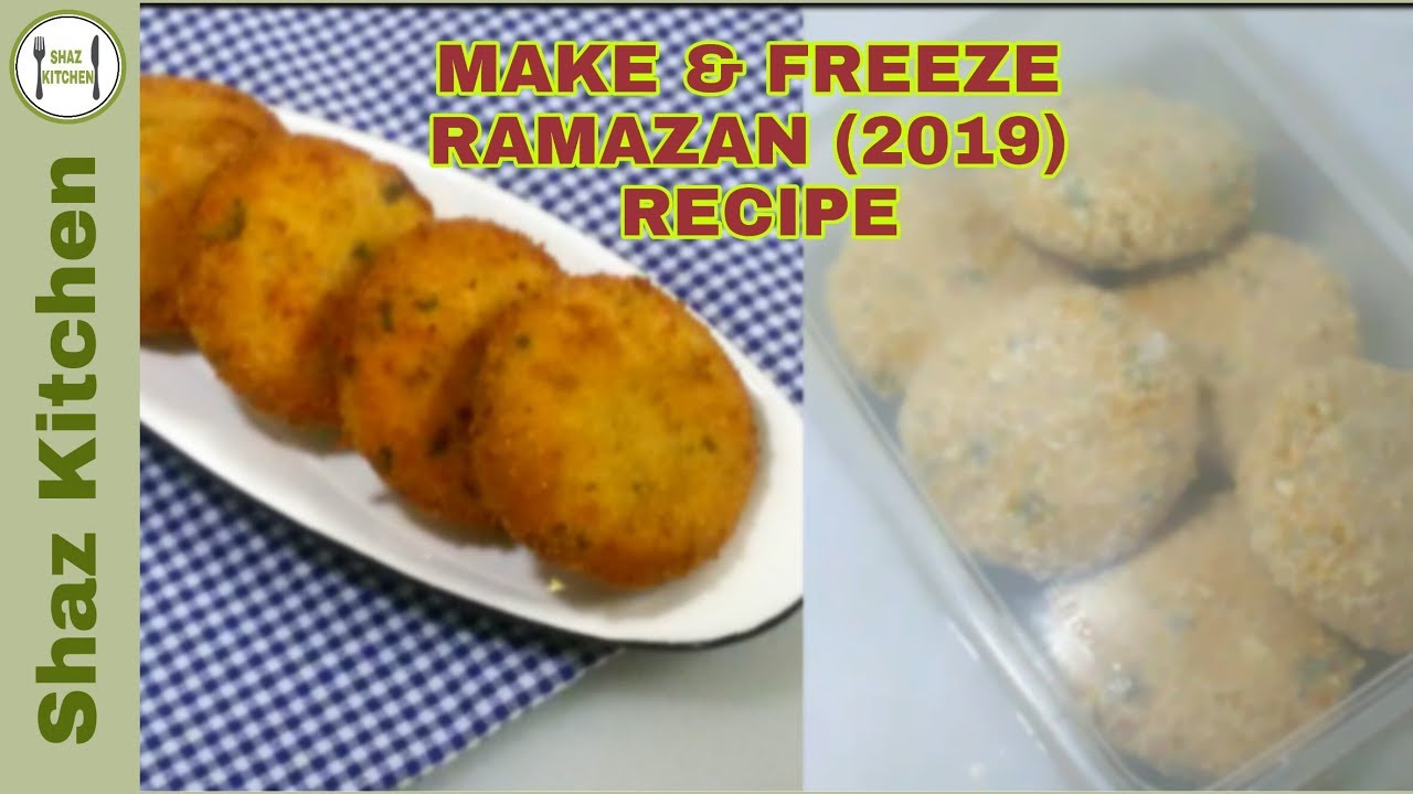 Chicken Cutlets RecipeMake & Freeze Crispy Chicken Cutlets_Ramzan