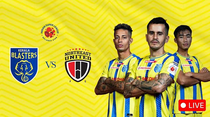 Kerala Blasters Fc vs NorthEast United Fc Live | ISL 24-25|Indian Super League|First Half|Highlights