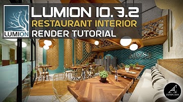 LUMION 10 REALISTIC INTERIOR RENDER | RESTAURANT