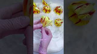 Покажу, как я сушу тюльпаны в силикагеле 🦋 #эпоксиднаясмола #скшкацветов #силикагель
