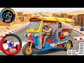 New Tuk Tuk Rickshaw Driving Game! Collage Tuk Tuk Pick Drop Simulator 3D Games - Android Gameplay