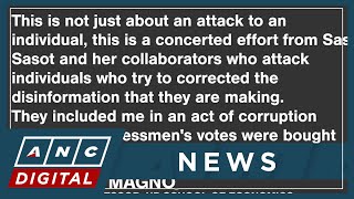 Ex-finance official Cielo Magno sues pro-Duterte vlogger for cyber libel | ANC Net Worth
