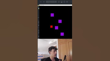 Día 6 - Videojuego con PYTHON (pygame) #python #shorts
