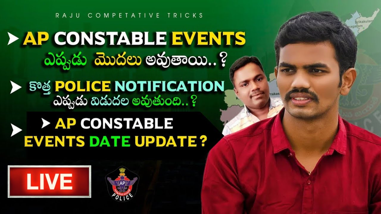 Ap Current Events ap constable latest news today|ap police notification 2024 update|ap ...