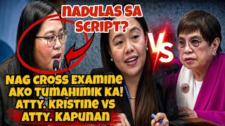 Atty.kapunan Maagang Dinugo? Atty.kristine Grabe Sobrang Tapang At Magaling!