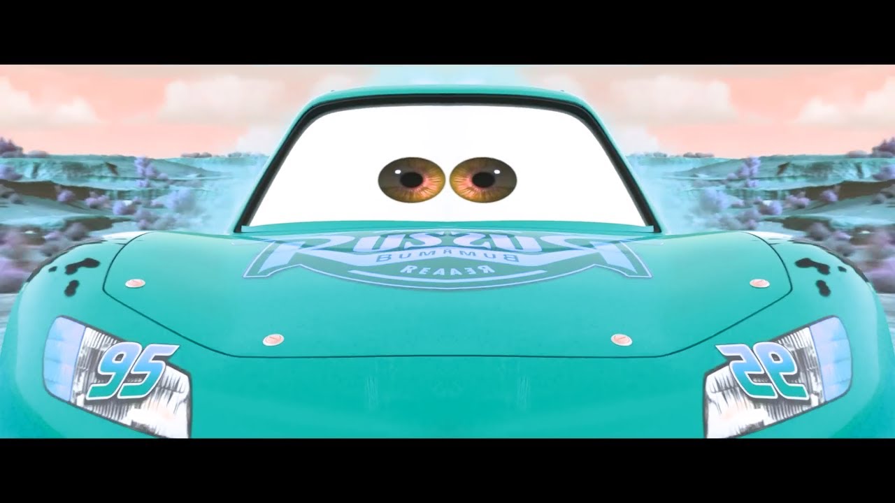 Look,🥶🥶 Mcqueen is falling: Pixar cars (Sponsored by: Gamavision Csupo Effects)