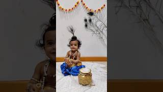 Our Little Krishna Radhai ?shortsshortsfeed littlekrishnaRadha happykrishnajanmashtami2023viral