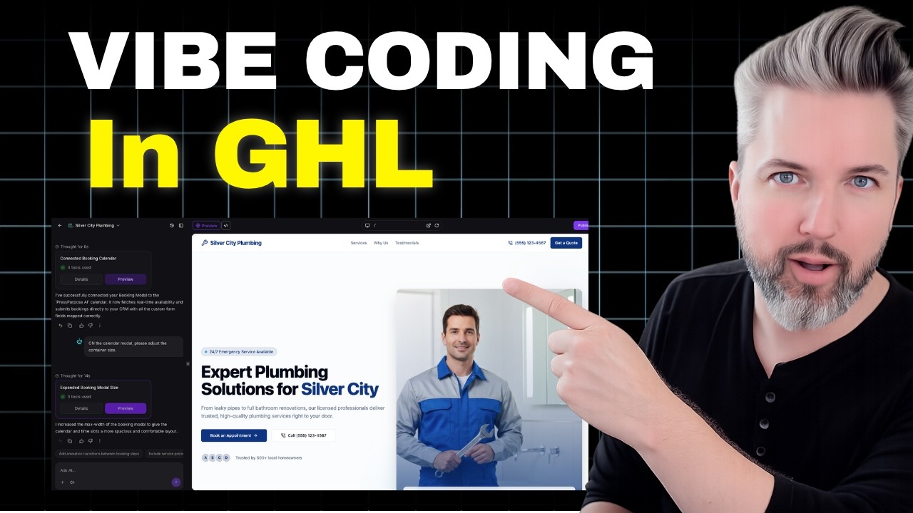 AI STUDIO + Vibe Coding in GHL Just Changed Everything! - YouTube