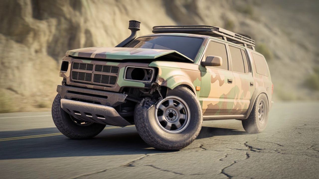 The Downhill Crash Challenge: How Far Can They Go? | BeamNG.drive