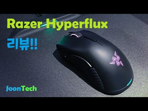 {JoonTech}레이져 무선파워 기능 하이퍼플럭스 리뷰!!(Razer Hyperflux Review)무선 충전 마우스가 이렇게 가벼워도 됩니까???