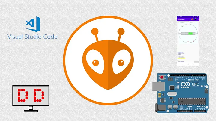 Arduino UNO Programming with PlatformIO and DumbDisplay