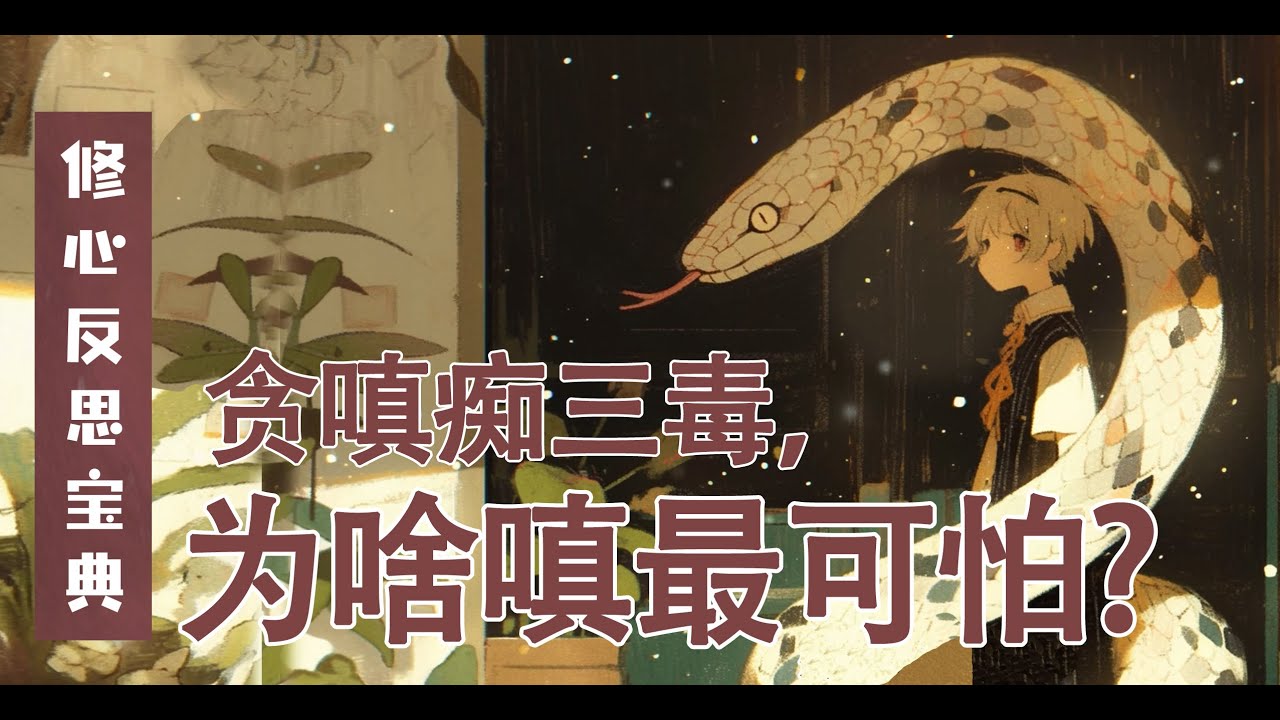 贪嗔痴三毒,为啥嗔最可怕? - YouTube