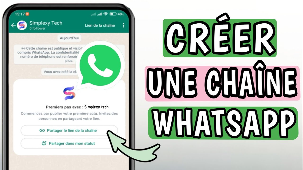 comment créer une chaîne whatsapp - créer une chaîne whatsapp créer