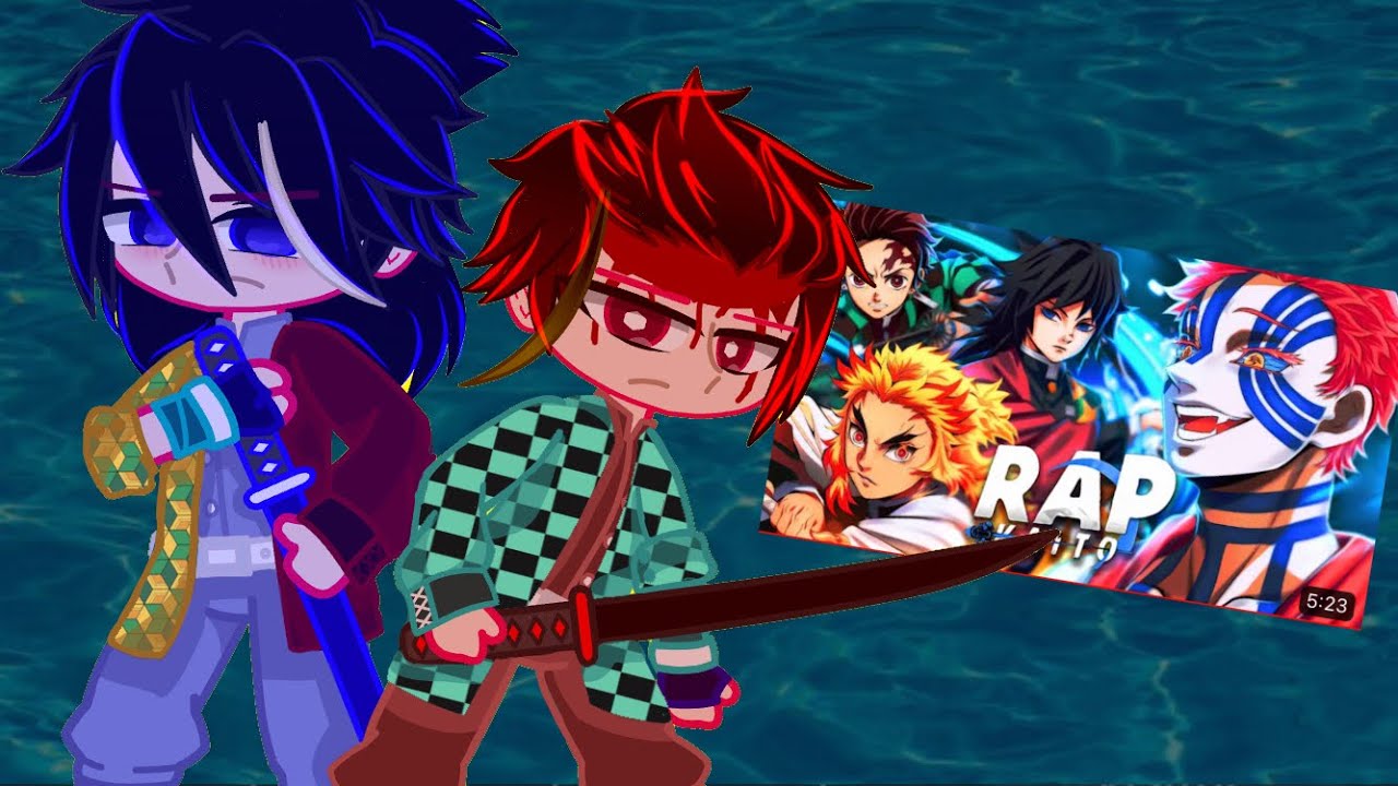 Hhshiras react rap ||Akaza x Caçadores|| (1/3) {Ler a descrição}