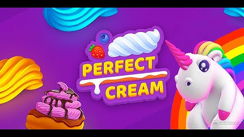 Perfect Cream: Icing Cake Game. Level 1-5