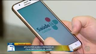 Aplicativo ajuda a reduzir as filas nos postos de saúde - Tribuna da Massa screenshot 2