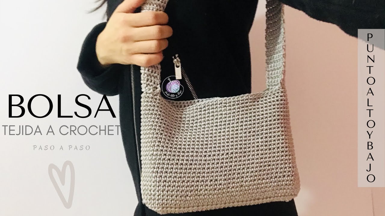 BOLSA TEJIDA A CROCHET