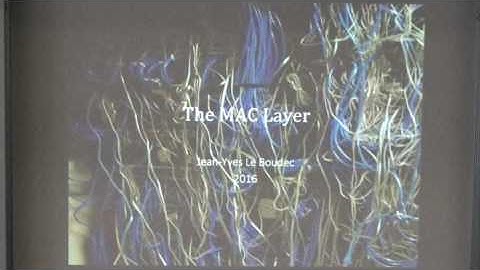 TCP-IP 2016: The MAC layer -part 1