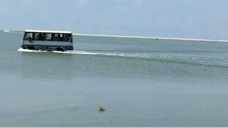 Crazy Bus ride over the ocean, rameshwaram, dhanushkodi | ram setu bridge(adam's bridge) | shockwave screenshot 3