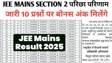 JEE Main Session 2 Ka Result Kaise Check Kare 2025 ? How to Check JEE Main Result 2025 Session 2