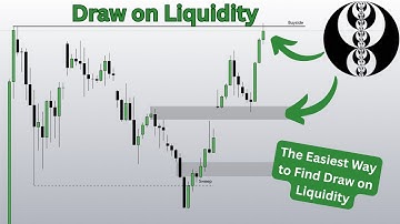 How to EASILY Find the Draw on Liquidity! - (ICT Concepts)