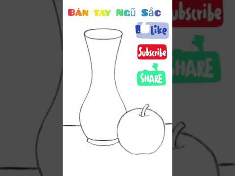 Video Cách vẽ hình vẽ đậm nhạt mẫu có 2 đồ vật | chủ đề... - youtube