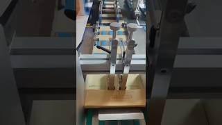 Tape applicator machine—stick double side tape on thin paper #machine #factory #paper #packaging