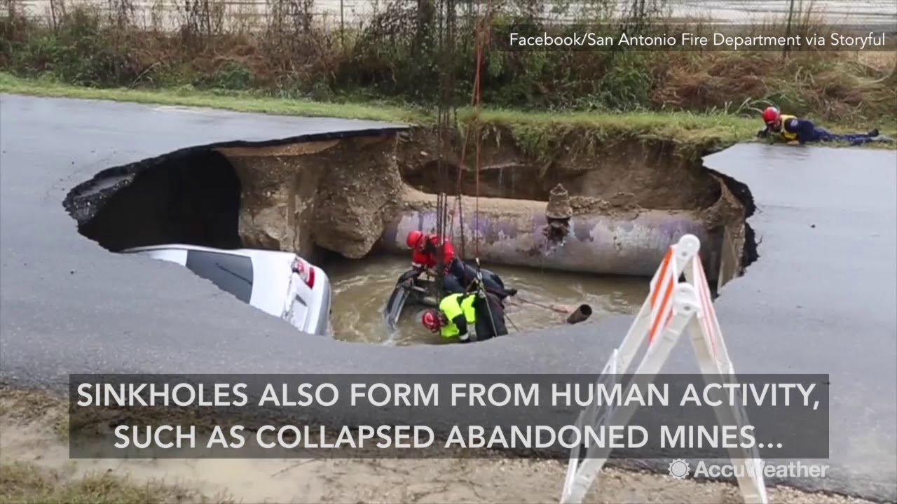 Why Sinkholes Form Under Roads