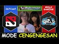 The boys versus the girls mode cengengesan  outcast vs grill gaming group stage res sea 2 dota 2