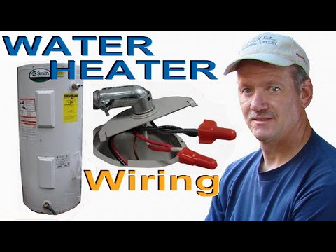 How to Wire a Water Heater, Hook up the wire connections when replacing a water heater.