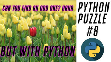 FIND THE ODD INT || PYTHON PUZZLE #8