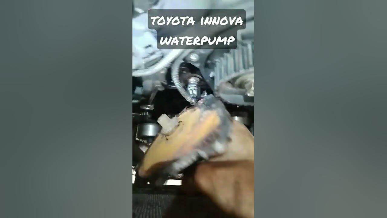 waterpump failure causes engine overheat no coolant circulation - YouTube
