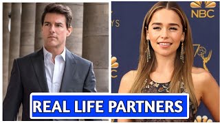 Tom Cruise (Mission Impossible) And Emilia Clarke (Game Of Thrones) Real Life partners 2024