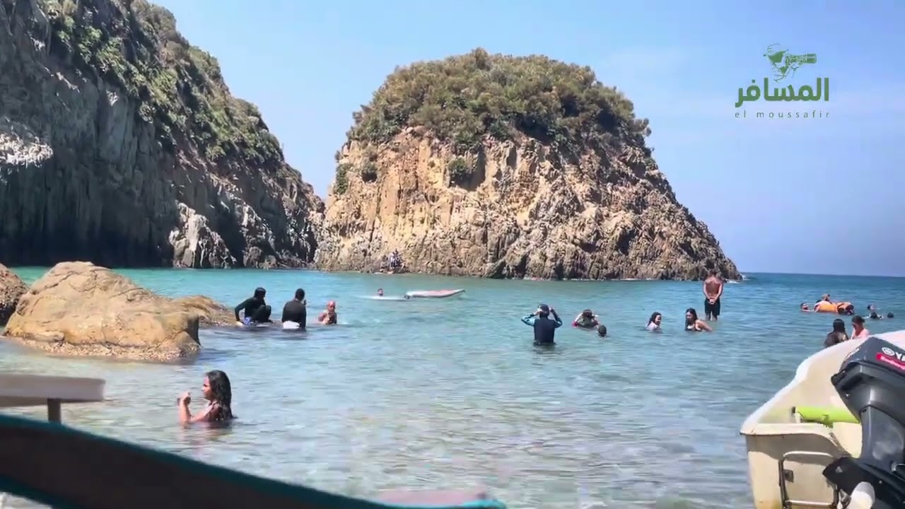 شاطئ اللوح عنابة🏝️جزيرة استوائية في الجزائر 🇩🇿🏝️#vlog9