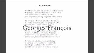 Cest Très Vieux Georges François