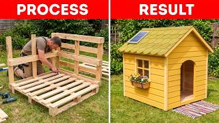 DIY Backyard House for Friends & a Cozy Pet House! 🏡