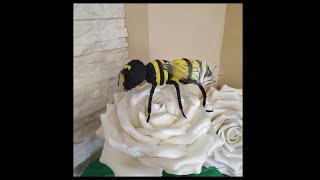 видео: Гигантская оса 🐝из фоамирана и остатков изолона / Giant wasp from foamiran and the remains of Isolon картинка: Гигантская оса 🐝из фоамирана и остатков изолона / Giant wasp from foamiran and the remains of Isolon