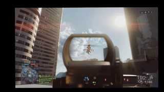 Battlefield 4 LMG vs Helicopter