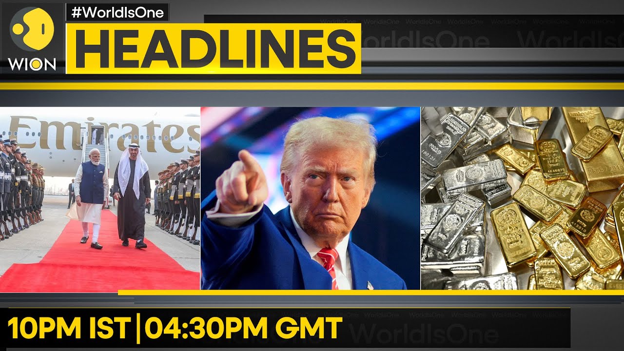 Trump: World Not Safe Until U.S. Has Greenland | Gold and Silver Hit Fresh Highs |WION Headlines