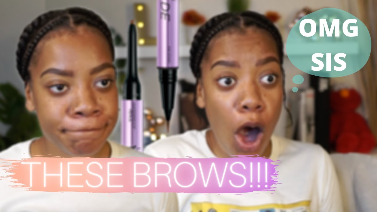 Umm... REALLY!? | Eyebrow Routine w/ Urban Decay Brow Blade | Honest Review | iloveyoutrell