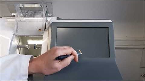 How to calibrate the touch screen