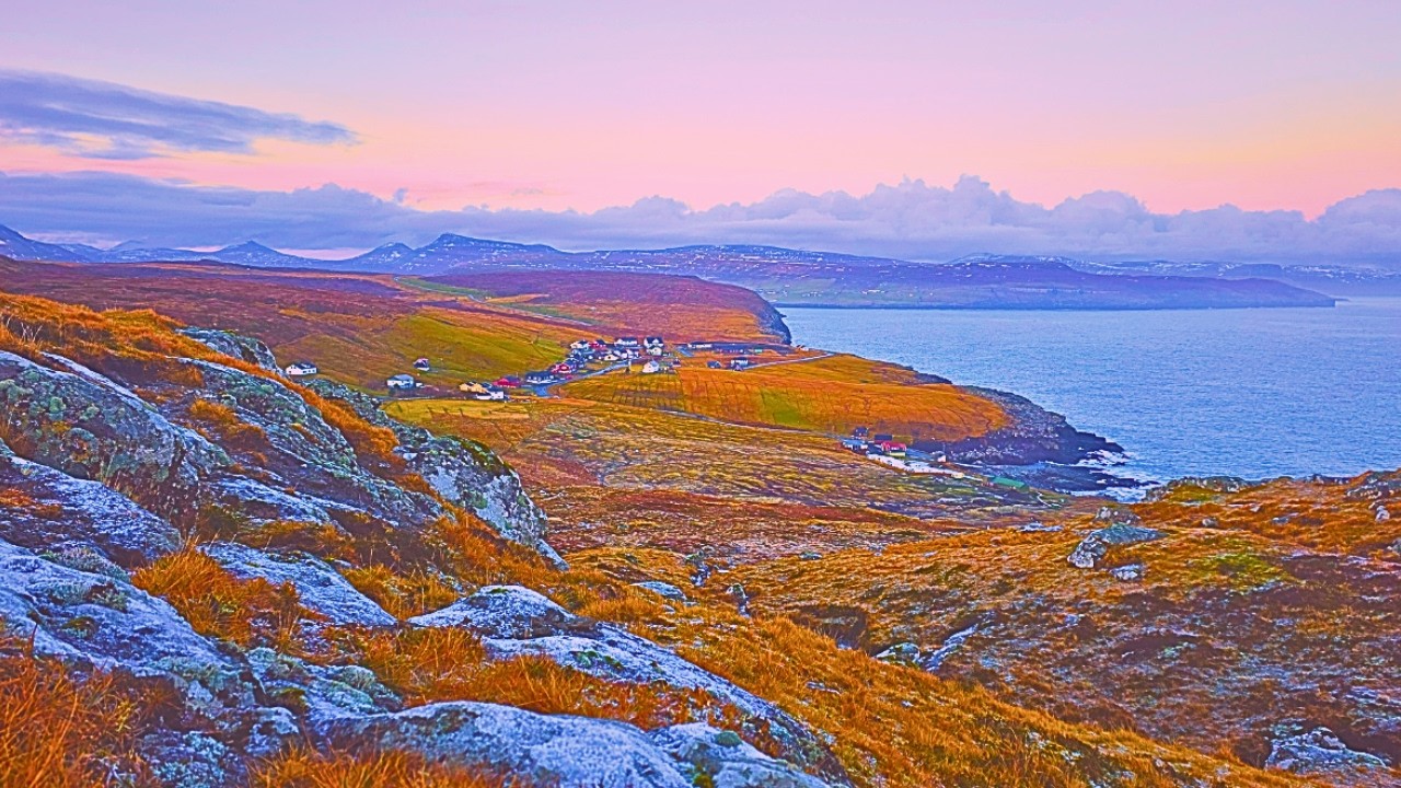 Surprising walking tour to Æðuvík | Faroe Islands, Nes, Æðuvík [4K HDR]